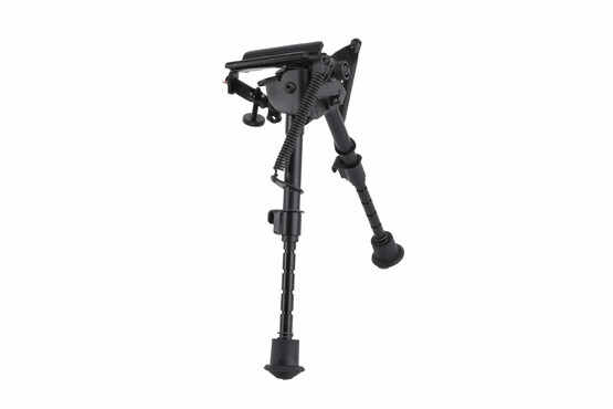 Harris Bipods have notched legs that can extend from 6 to 9 inches